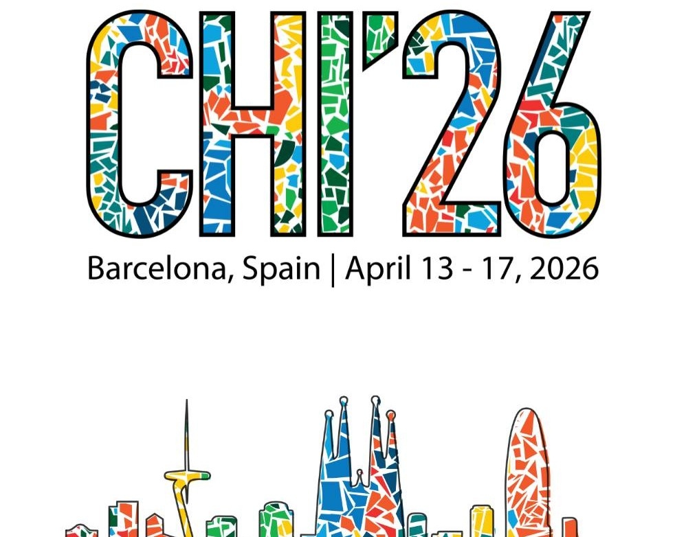 Logo "CHI26" mit mosaikartigen Farben, Hinweis auf Barcelona, Spanien; Datum 13–17 Apr 2026
